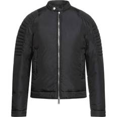 DSquared2 Man Jackets DSquared2 Biker Black Down Jacket