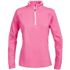 Clothing Trespass Ollog Women's 1/2 Zip Long Sleeve Active Top Pink