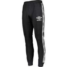 Clothing Umbro Taped Mens Black Track Pants Black/White