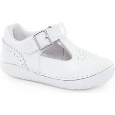 White Low Top Shoes Children's Shoes Stride Rite Girls Lucianne Mary Jane Flat, Patent, Toddler