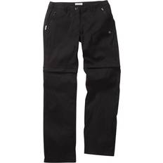 Craghoppers Outdoor Womens/Ladies Kiwi Pro Convertible Trousers Black Short