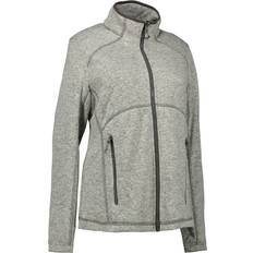 ID Bekleidung ID Womens/Ladies Zip N Mix Melange-Fleece mit durchgehendem Reißverschluss