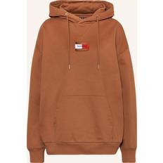 Tommy Hilfiger Unisexo Tops Tommy Hilfiger Tjcu Ess Hoodie Garment Wash Pumpkin Paradise Male - Marrón