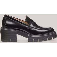 Men - Wide Fit Low Shoes Stuart Weitzman Soho Loafer Flats & Loafers, Black Spazzolato