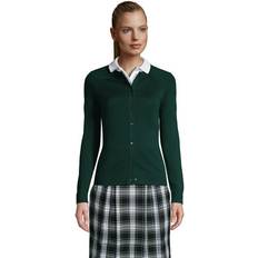 Lands' End XL Cardigans Lands' End School Uniform Women Cotton Modal Cardigan Sweater