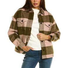 Checkered Jackets AllSaints Luella Check Wool-Blend Jacket