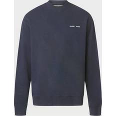 Samsøe Samsøe Blåa Kläder Samsøe Samsøe Norsbro Crew Neck 11720 - Blå