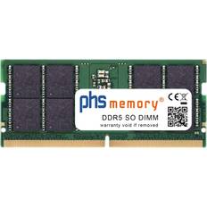 PHS-memory 32gb ram ddr5 passend für asus rog strix scar 17 g733cw-ll044w so dimm 4800mhz