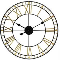 Hometime Metal Cut Out Roman Numerals W7407 Wall Clock 60cm