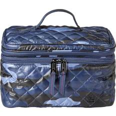 Blue Toiletry Bags & Cosmetic Bags Oliver Thomas Not A Train Wreck Cosmetic Bag, Blue Camo One Size