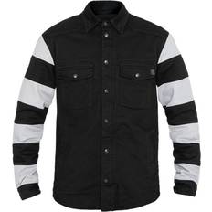 John Doe Motoshirt Prison - Schwarz/Weiß