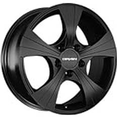 16" Car Rims Carmani CARMANI 11 Rush black matt 6,5x16 ET38 5.00x100.00 Hub Bore 63.40 Alu felgen