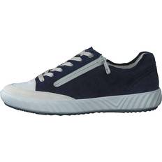 Ara Sneakers Ara Avio Bianco,ink, Female, Skor, Sneakers, Sneakers, Blå