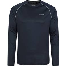 Clothing Mountain warehouse Men's Mens Endurance Long-Sleeved T-Shirt Navy 42/Regular