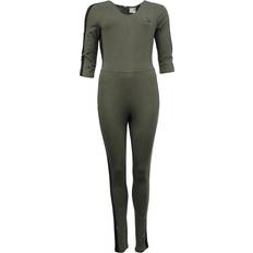 Puma Jumpsuits & Overalls Puma Archive T7 Womens Olive Night Khaki Cotton Jumpsuit 573534