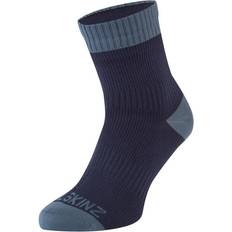 Sealskinz Wretham Waterproof Warm Weather Ankle Length Sock Navy Blue Unisex SOCK