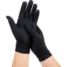 Football Gloves Wejoy Mens Gloves Copper Fiber Spandex Touch Screen Running Sports Winter Warm Thermal Gloves Men Football gGoves Silk Gloves