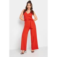 Mujer - Naranja Monos PixieGirl Petite Scuba Crepe Jumpsuit Orange