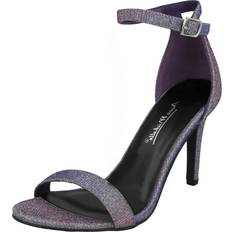 Purple - Women Heeled Sandals Anne Michelle UK 3, Purple Ladies Anne Michelle High Heeled Sandal