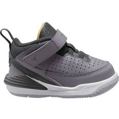 Jordan Boys Basketball Shoes Children's Shoes Jordan Boys Max Aura Boys' Toddler Shoe Cement Grey/Anthracite/Topaz Gold 04.0