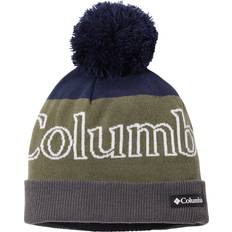 Columbia Beanies Columbia Polar Powder II Beanie, Men's, Coll Nvy/Stn Grn/City Gry Holiday Gift