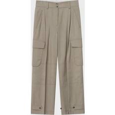 Day Birger Et Mikkelsen Bukser Day Birger Et Mikkelsen Bukser Med Lægfolder Lance - Taupe