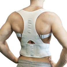 Wejoy Back Support Brace for Lower Back Pain Relief Lumbar Support Belt with Reinforcing Springs Dual Adjustment Straps for Men Women