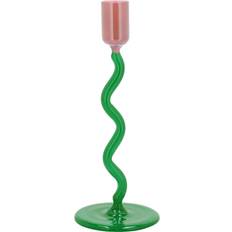 Villa Collection Kerzenhalter Villa Collection Styles 19.6 cm Green-pink Kerzenhalter