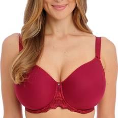 Fantasie Röda BH:ar Fantasie Aubree T-shirt Moulded Spacer Bra Red * Kampanj *