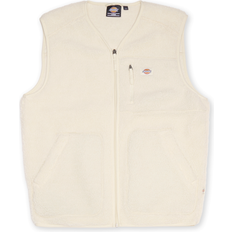 Dickies – Mount Hope – Beige fleeceväst teddy-Naturlig