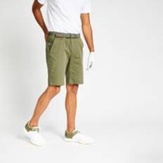 Golf - Groen Broeken & Shorts Inesis Golfshort Voor Heren MW500 - Kaki