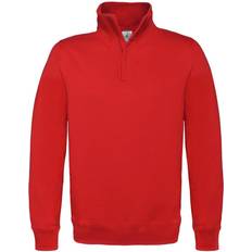 ID.004 Cotton Quarter Zip Sweatshirt Red