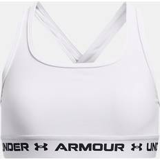 Under Armour G Bras Under Armour Crossback Solid Top Support White Girl