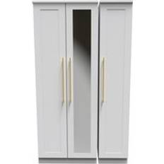 Welcome Furniture Ready Assembled Haworth Tall Triple Wardrobe