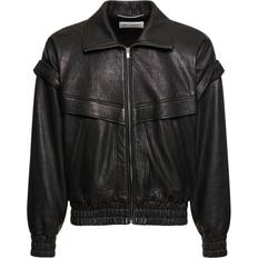Saint Laurent Leather jacket black