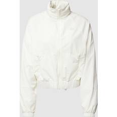 Lacoste Femme Vestes Lacoste Short Zipped Hooded Nylon Sportsuit Jacket White