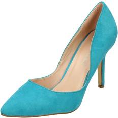 Turquoise Heels & Pumps Anne Michelle UK 4, Turquoise Blue Ladies Anne Michelle High Heel Court Shoes Green