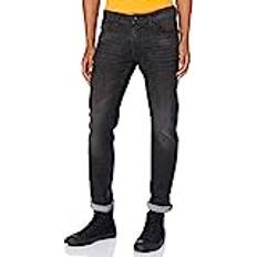 Unisex - W37 Jeans Tom Tailor herren jeans hose piers super slim black schwarz 25592 Schwarz