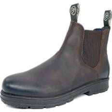 Laced - Men Chelsea Boots Frank James Frank James Braunston Leather Brown Mens Chelsea Boots
