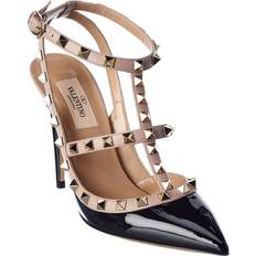 Valentino Garavani Heels & Pumps Valentino Garavani Rockstud Caged Patent Pump