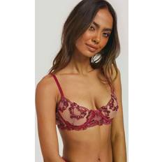 Nelly BH:ar Nelly BH Röd Flirty Balcony Bra Underkläder Bra