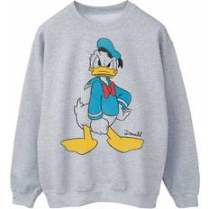 Disney Angry Donald Duck Sweatshirt Grey