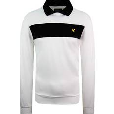 Black - Golf Jumpers Lyle & Scott Ventech Golf Mens White Top Black