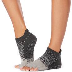 Womens/ladies Wintertide Toe Socks grey