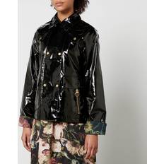 Blue - Leather Jacket Jackets Barbour x House of Hackney Casterton Casual Jacket, Black/Midnight