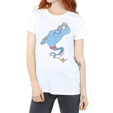 Aladdin Classic Genie Cotton Boyfriend T-Shirt White