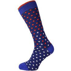 Ted Baker Ondergoed Ted Baker London All Over Spot Blue Mens Socks MXSGILIAXH9M UK