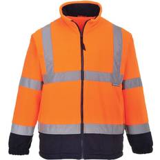 Portwest Hi-Vis Fleece - Orange/Marine