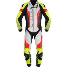 Gul Motorcykelstativer Spidi Læderdragt Supersonic Pro - Sort/Neongul