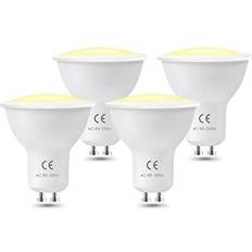 Vista 5W GU10 Dusk to Dawn Outdoor LED Lights Sensor Bulbs, Equivalent to 50W Incandescent, Warm Light 2700K Auto On/Off Lamps for Porch, Garage